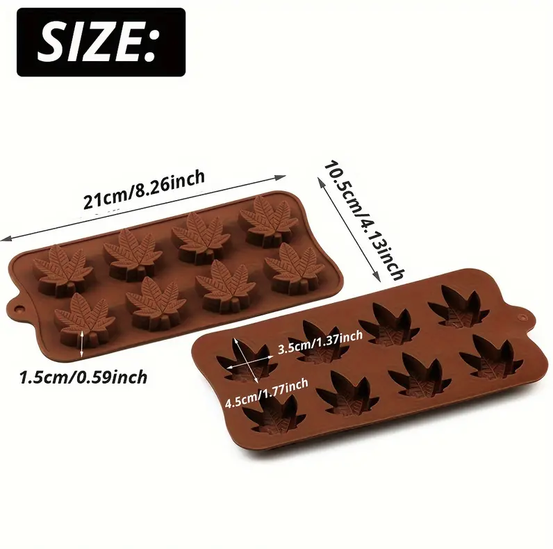 Cannabis Leaf Design Mould - Image 3