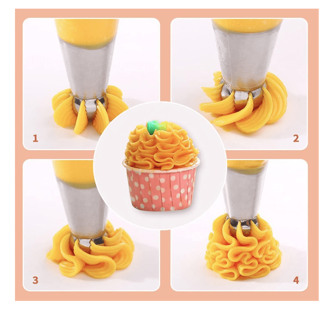 Russian Spherical Icing Nozzle - 9pc - Image 2