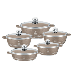 Graphite Aluminium Royal Pot Set