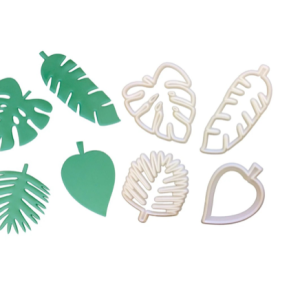 Tropical Leaf 4pc Cutter Set
