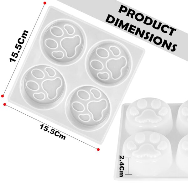 Paw Silicone Mould - Image 2