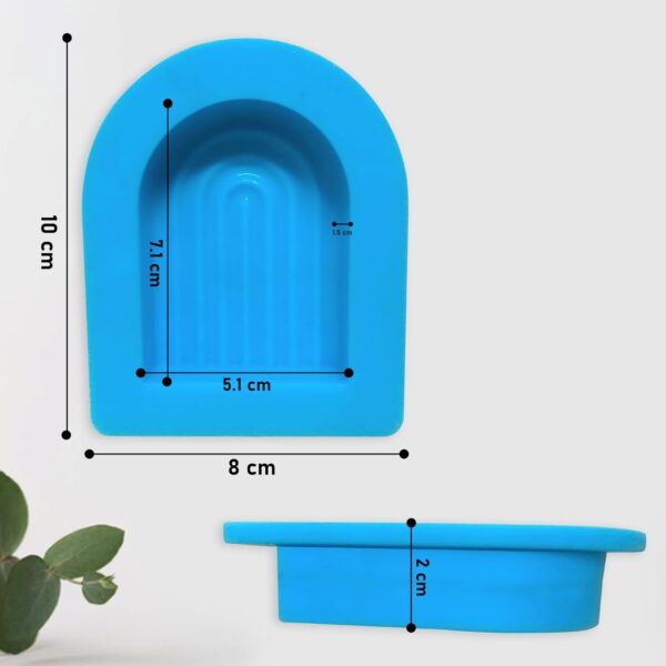 Silicone Rainbow Candle Mold - Image 2