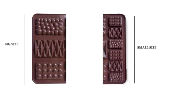 Silicone Chocolate Mould Mix Shape - 9 Cavity - Image 2