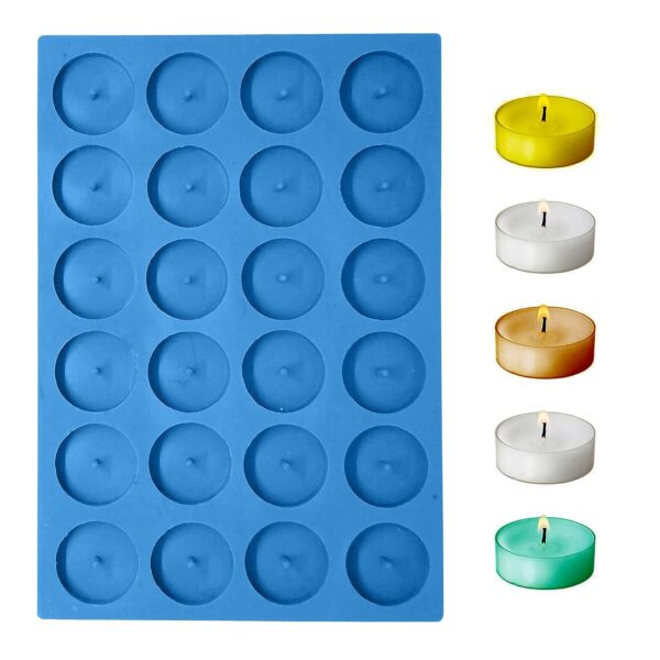 Tea Light Candle Mould - 24 Cavity