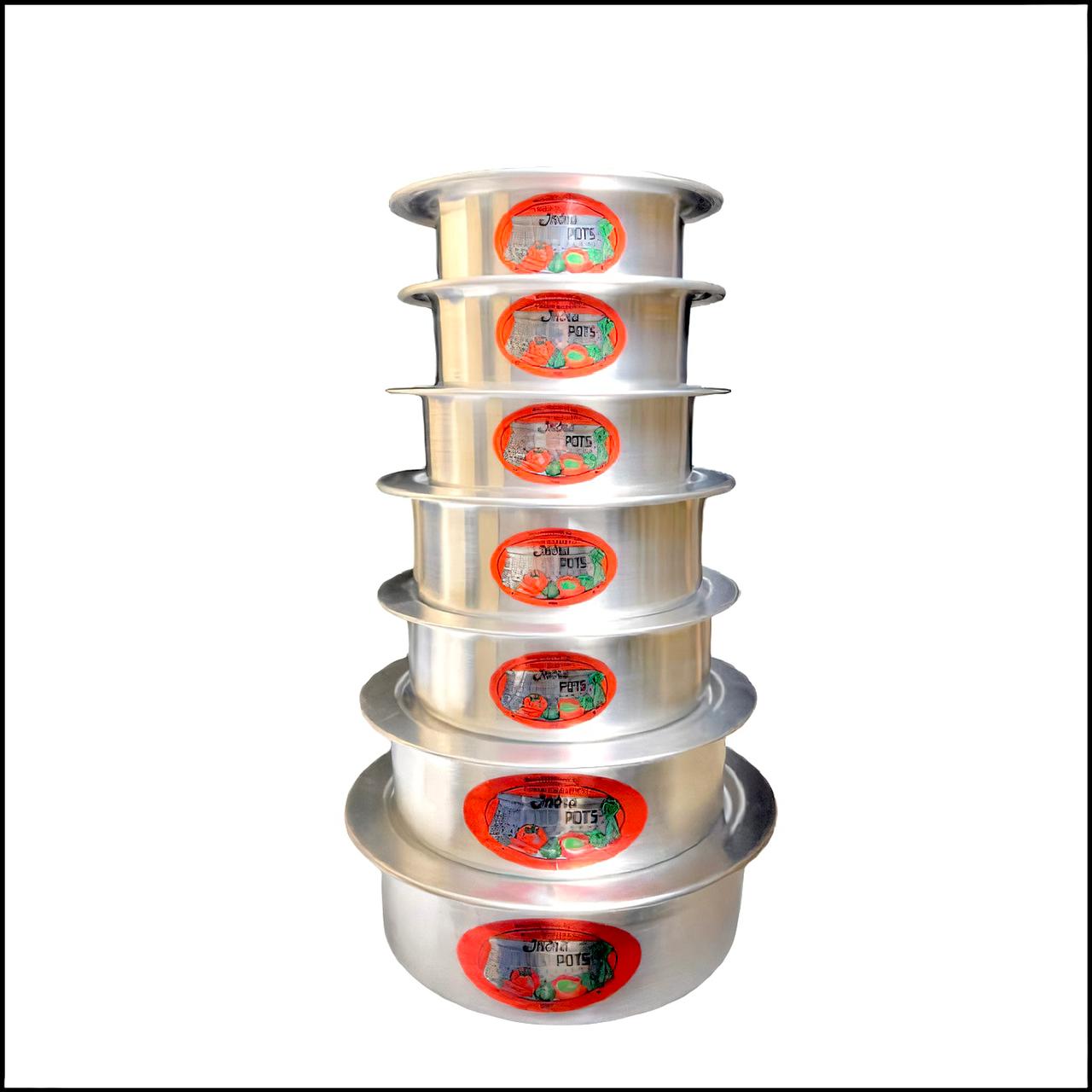 INS 1-7 Heavy Duty Pot Set -7pc