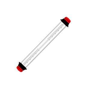 Adjustable Rolling Pin with 4 Thickness Rings