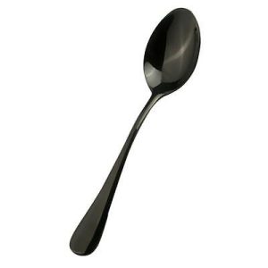 Stainless Steel Heavy Black Teaspoon