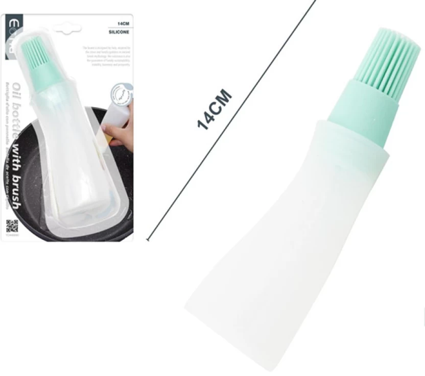 Oil Bottle With Brush 240 ml Bottle