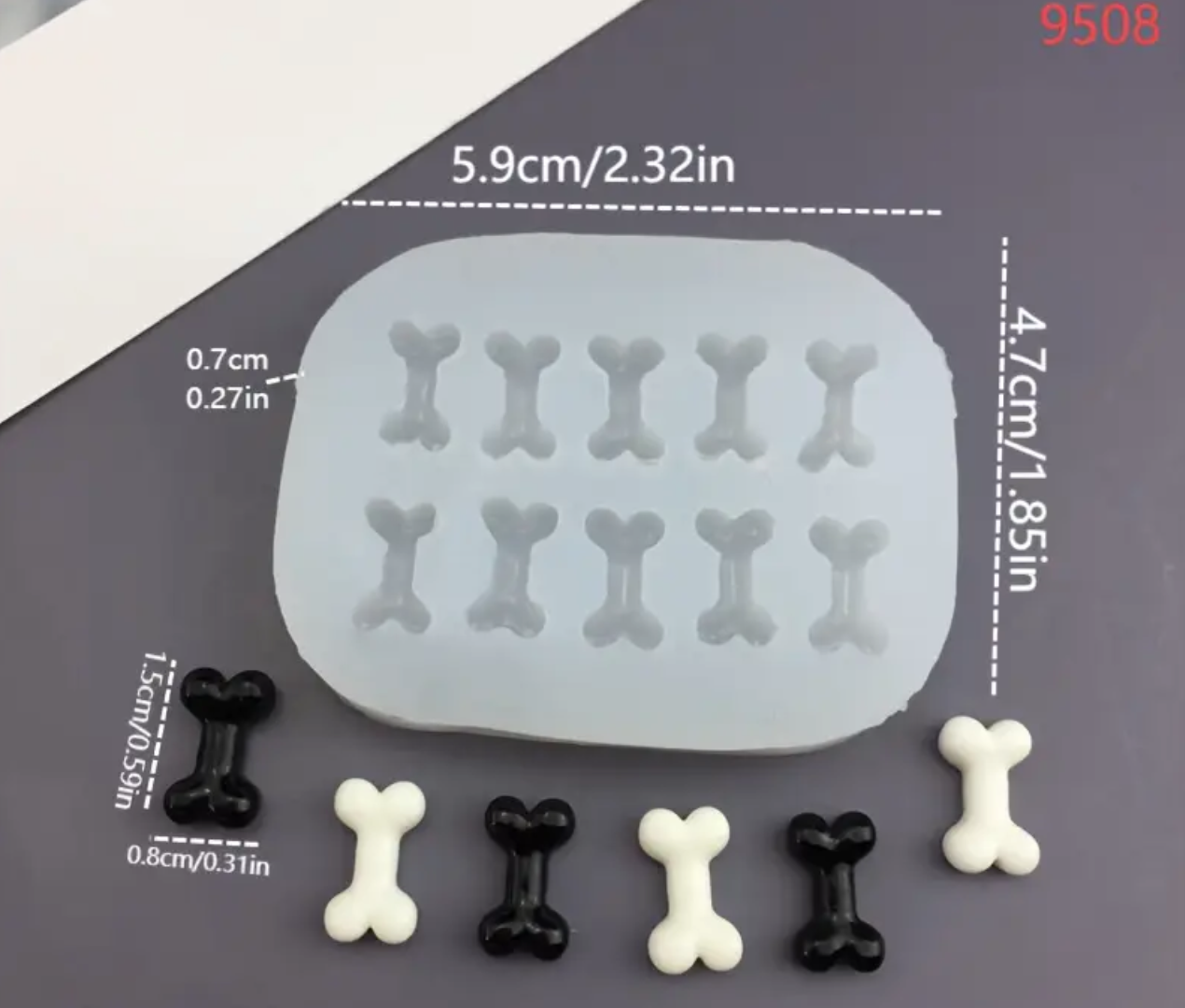 Bone Fondant Mould - Image 2