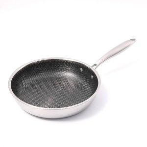 Stainless Steel Frying Pan 3-Layer