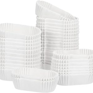 1000Pcs Mini Rectangle Cupcake Liners