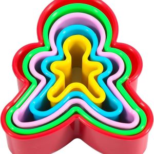 5pcs Gingerbread Man Cookie Cutters