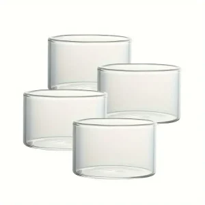 Glass Dessert Bowls - 4pc