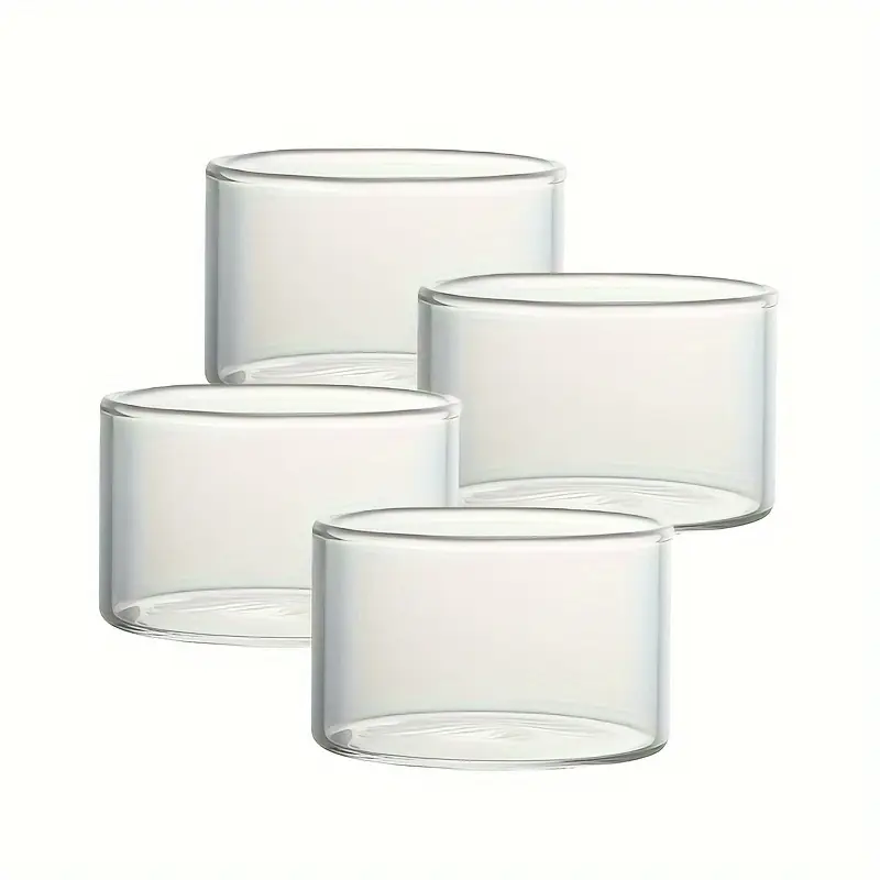 Glass Dessert Bowls - 4pc