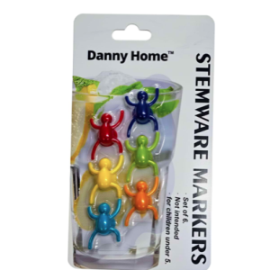 Silicone Glass Markers With Suction Cups