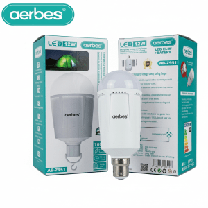 12W Rechargeable LED Emergency Bulb