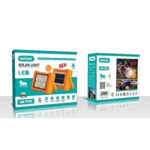 Solar Floodlight Orange