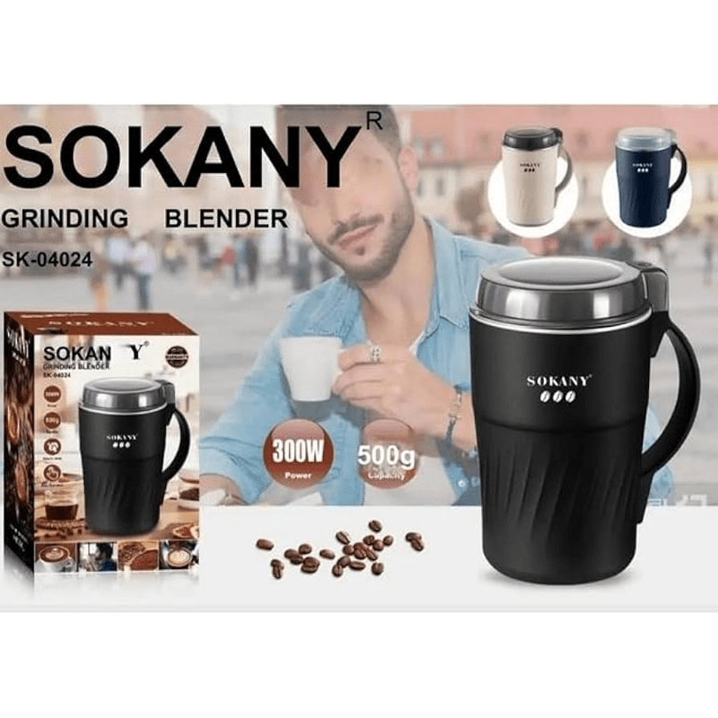 Sokany Coffee Grinder - 300 W - Image 2