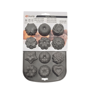12 Cavity Flower Mould
