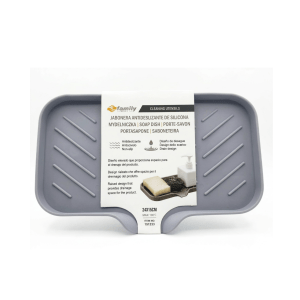 Non-Slip Silicone Multi-Purpose Soap Dish Tray