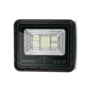 GDTimes 500w Solar Flood Light With Remote