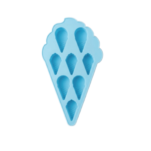 Ice Cream Cone-Shaped Silicone Mould