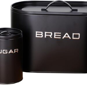 Royal Homeware 4pc Enzo Breadbin & Canister Set