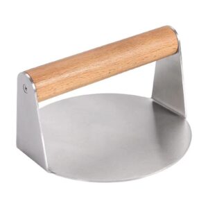 Heavy-Duty Stainless Steel Smash Burger Press (14cm)