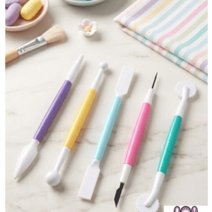 5-Piece Dual-Ended Cake Modelling Tool Set