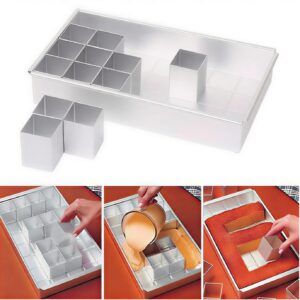 Aluminium Modular Alphabet & Number Cake Pan