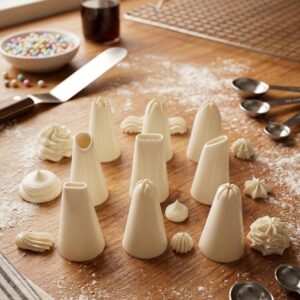 9-Piece Plastic Icing & Decorating Nozzle Set