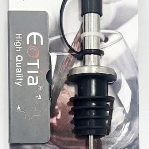 High-Quality Stainless Steel Wine Pourer & Stopper (9.5cm)