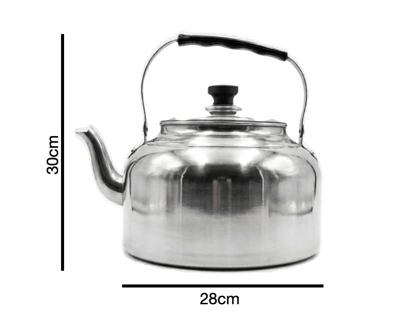 Heavy-Duty 7L Aluminium Tea Kettle (28cm)