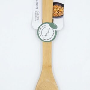 30.5cm Premium Natural Bamboo Cooking Spoon
