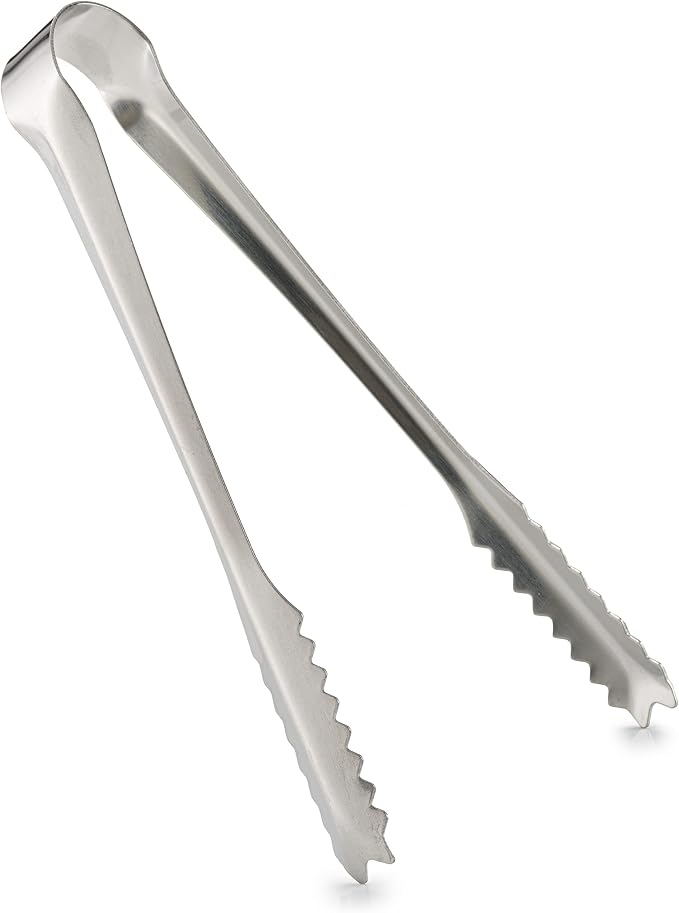 Stainless Steel Ice Tongs – 15.5 cm