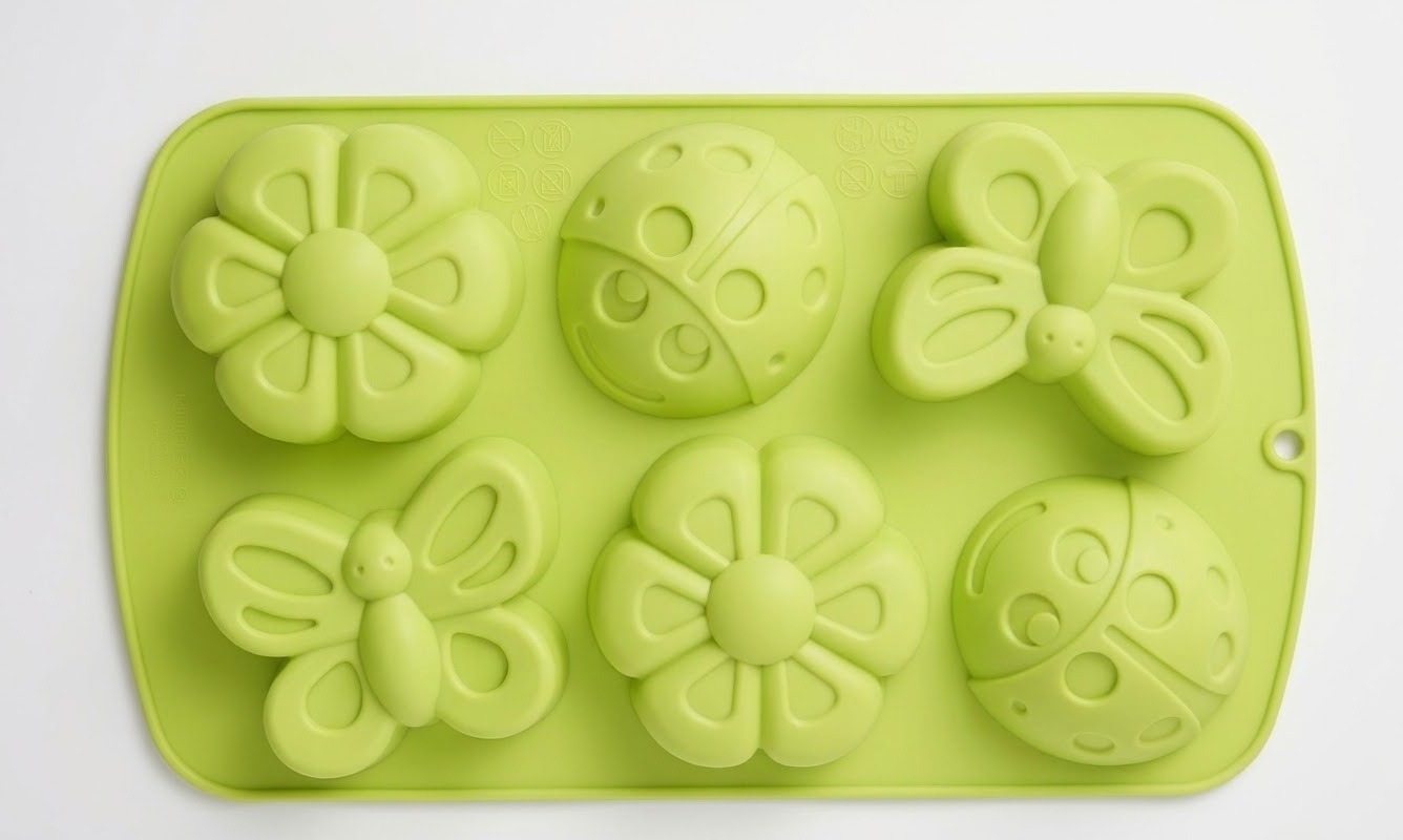 6-Cavity Garden Nature Silicone Baking & Craft Mould