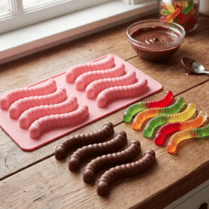 Gummy Worm Silicone Mould