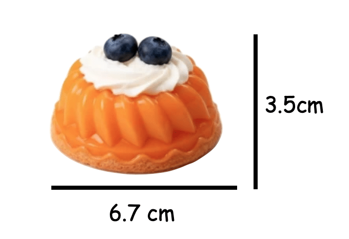 6-Cavity Bundt Cake Silicone Mould - Image 2