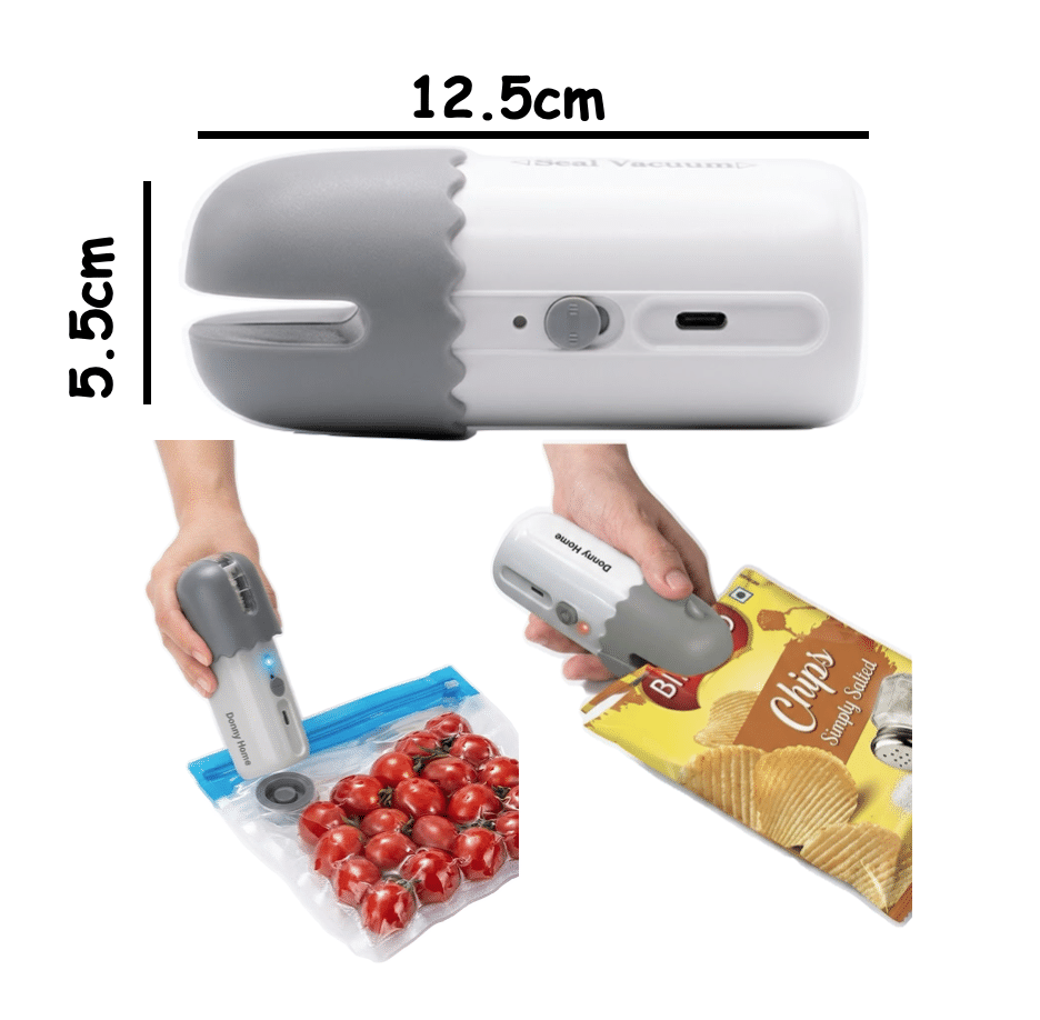 Danny Home Portable Handheld Vacuum Sealer & Heat Sealer - Image 2