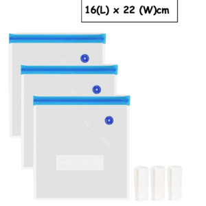 Reusable Vacuum Seal Storage Bags (with Sealing Clips)