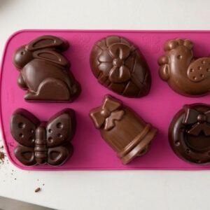 6-Cavity Easter, Spring & Christmas Silicone Baking Mould
