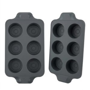 6-Cavity Straight Cup Silicone Baking Pan